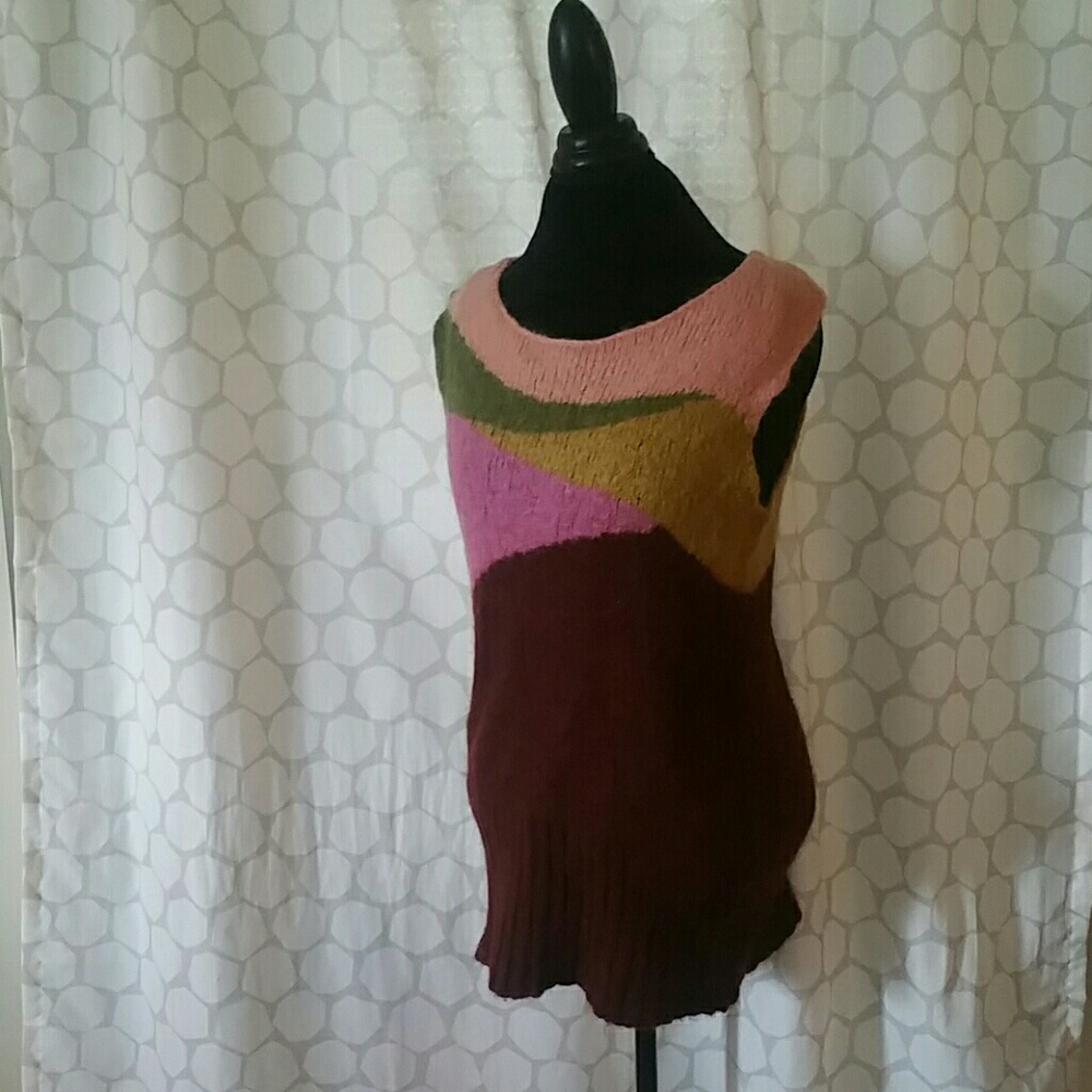 Free people color block jumper